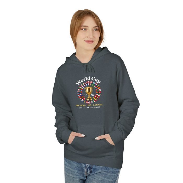 World Cup Hoodie – Mexico USA Canada 2026 Soccer Tournament Pullover