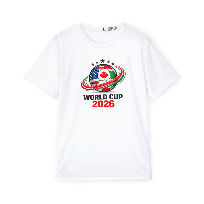 World Cup 2026 Soccer Jersey — Canada/USA/Mexico Tournament Tee