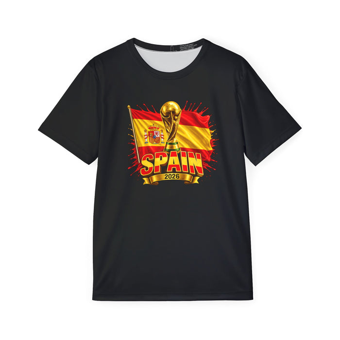 Spain World Cup Trophy Men's Sports Jersey – Spain 2026 Football Fan Tee