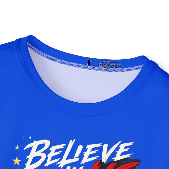 Believe In Us 2026 Eagle Soccer Jersey - Men's Patriotic Sports Tee