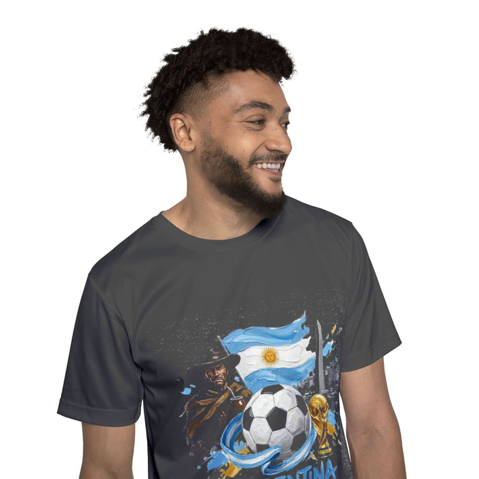 Argentina 2024 Soccer Jersey — Men's Argentina Flag Football Tee
