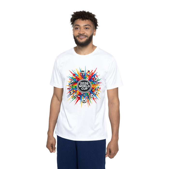 2026 World Cup Men's Soccer Jersey – Color Burst Graphic Tee