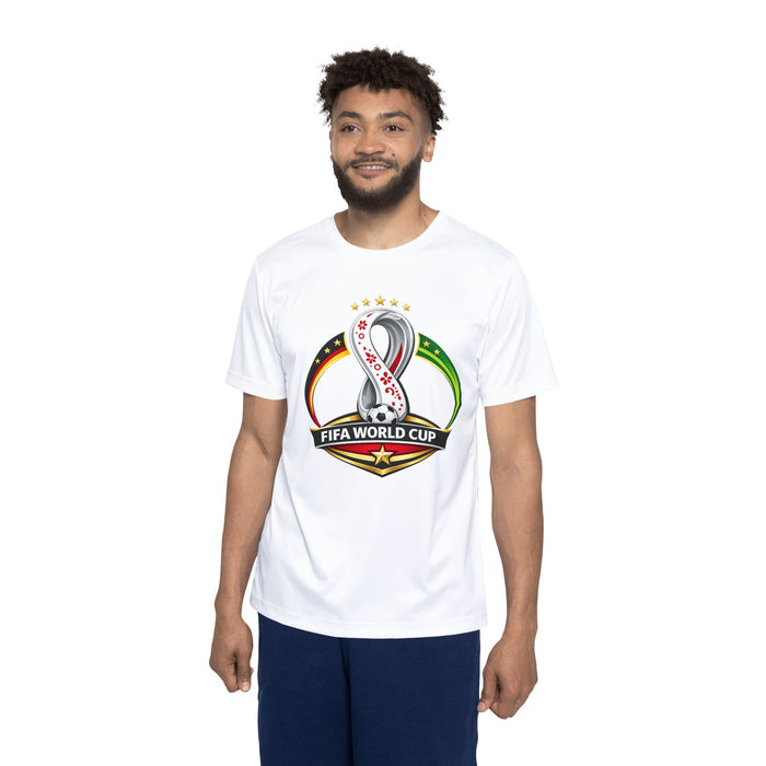 FIFA World Cup Soccer Jersey – Number 10 White Men’s Sports Tee