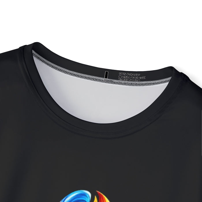 World Cup 2026 Jersey – Men's Black Soccer Tee with Colorful Trophy Graphic