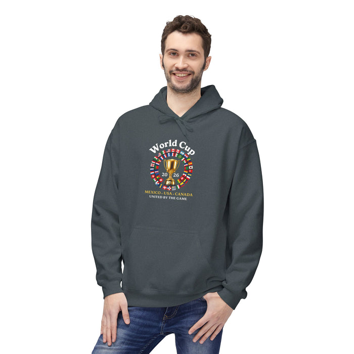 World Cup Hoodie – Mexico USA Canada 2026 Soccer Tournament Pullover