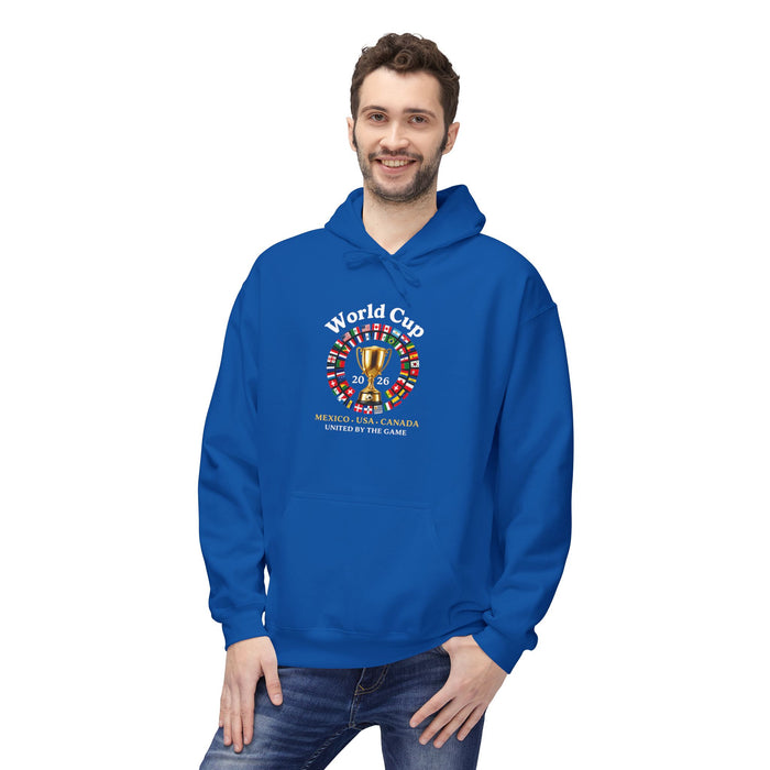 World Cup Hoodie – Mexico USA Canada 2026 Soccer Tournament Pullover