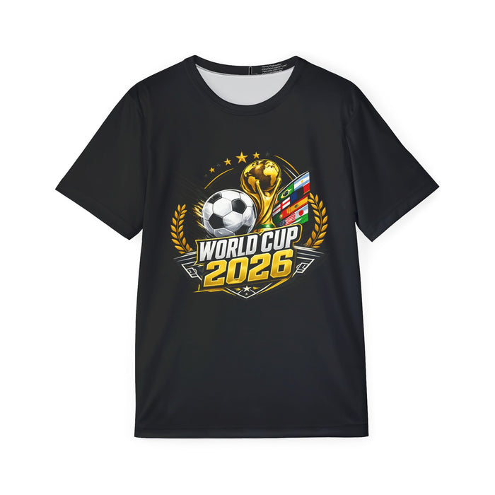 World Cup 2026 Soccer Jersey — Mens Football Fan Tee