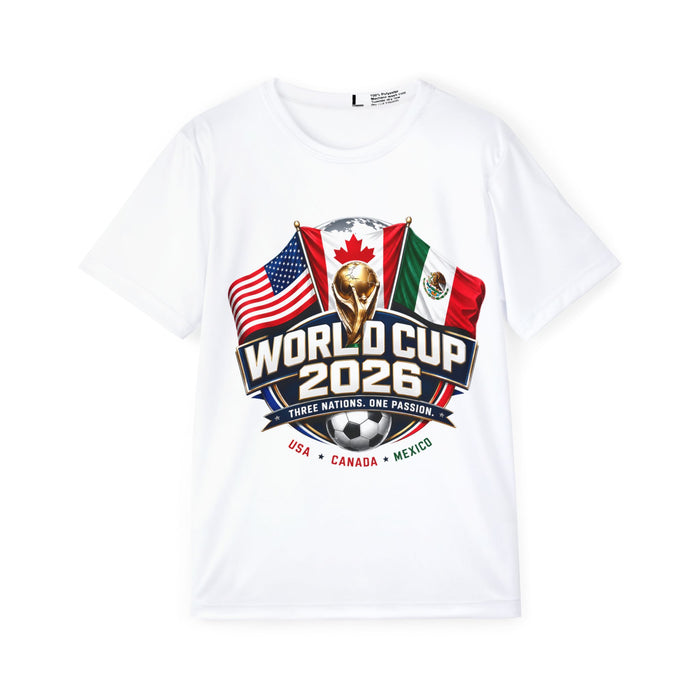 World Cup 2026 Jersey — USA Canada Mexico Soccer Tee