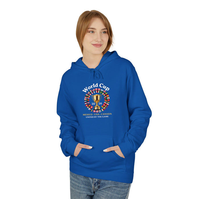 World Cup Hoodie – Mexico USA Canada 2026 Soccer Tournament Pullover