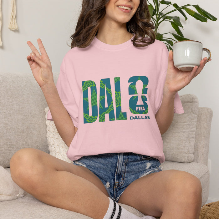 DAL FIFA Dallas T-Shirt — Soccer Cup Graphic Tee